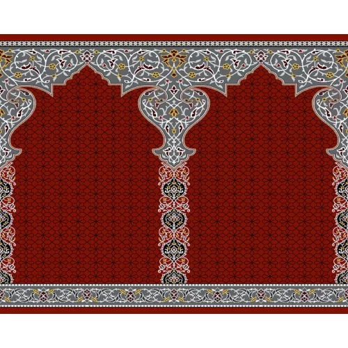 سجادة الصلاة أحمر ديزاين109