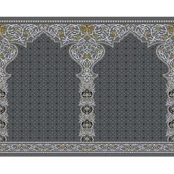 فرش سجاده ای طرح111دودی - بازارفرش - سجاده