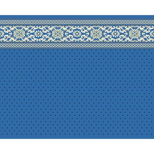 فرش سجاده ای طرح 167  آبی