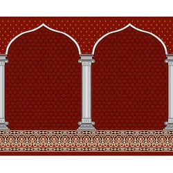 فرش سجاده ای طرح 181 لاکی - بازارفرش - فرش سجاده