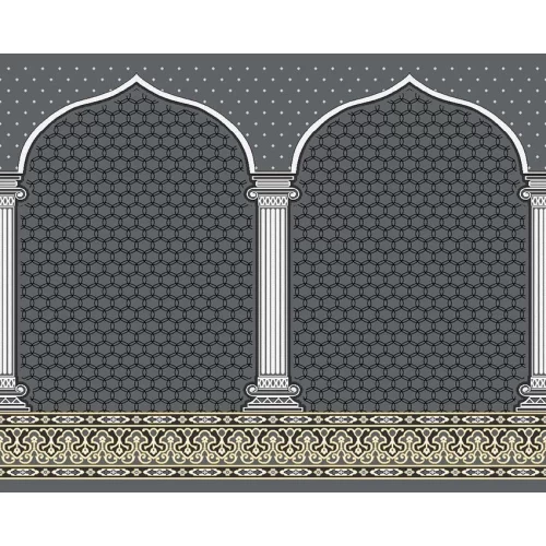 فرش سجاده ای طرح 183 دودی