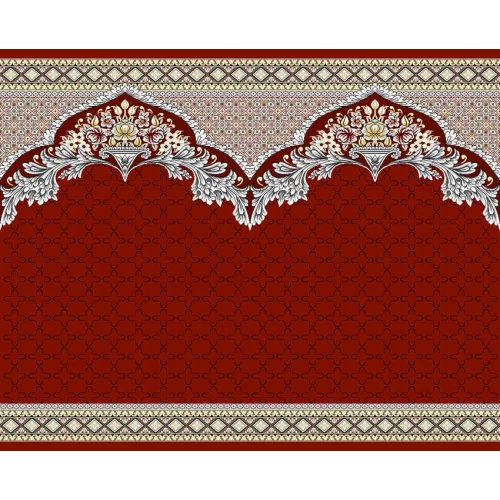 فرش سجاده ای طرح 187 لاکی