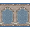 فرش سجاده ای طرح113آبی