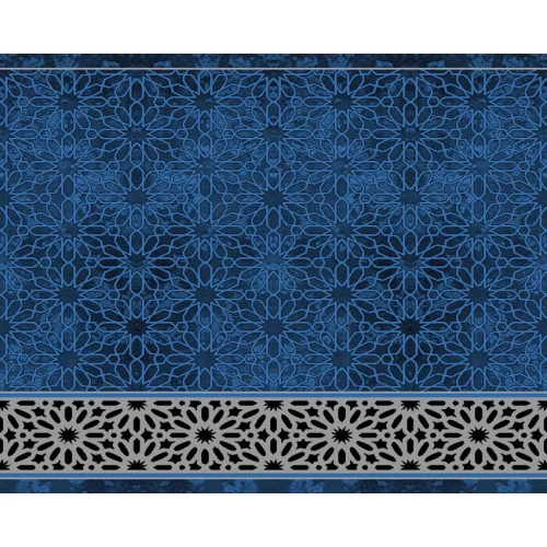 فرش سجاده ای طرح125 آبی