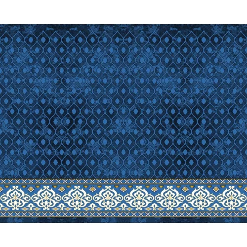 فرش سجاده ای طرح143 آبی