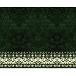 فرش سجاده ای طرح 152 سبز