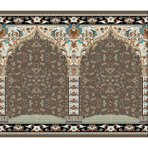 فرش سجاده ای طرح 231  گردویی