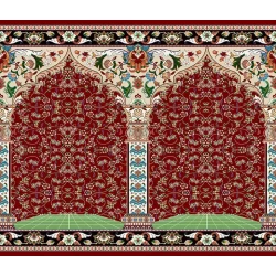 فرش سجاده ای طرح 232  لاکی - بازارفرش - فرش سجاده