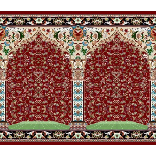 فرش سجاده ای طرح 232  لاکی