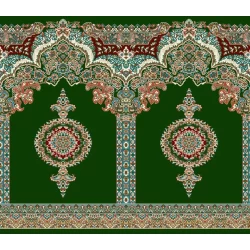 فرش سجاده ای طرح 241  سبز