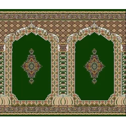 فرش سجاده ای طرح 245  سبز