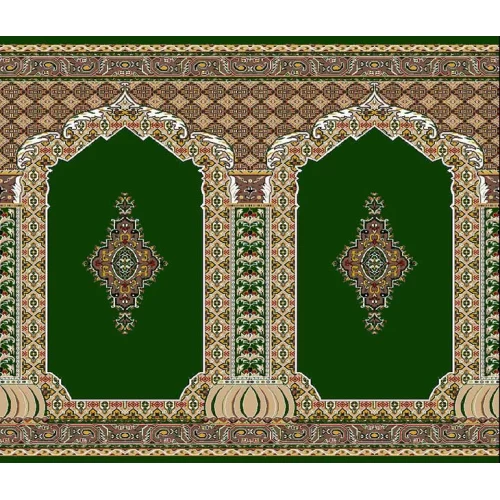 فرش سجاده ای طرح 245  سبز