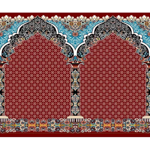 فرش سجاده ای طرح 256  لاکی