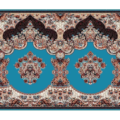 فرش سجاده ای طرح 262  آبی