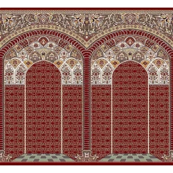 فرش سجاده ای طرح 268  لاکی