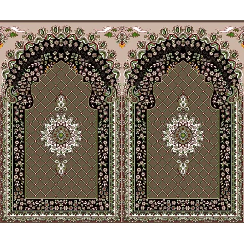 فرش سجاده ای طرح 203 گردویی