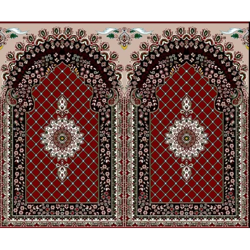 فرش سجاده ای طرح 204 لاکی
