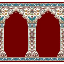 فرش سجاده ای طرح 220  لاکی - بازارفرش - فرش سجاده