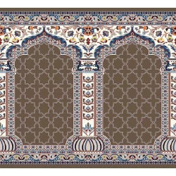 فرش سجاده ای طرح 223  گردویی - بازارفرش - فرش سجاده