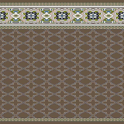 فرش سجاده ای طرح 326  گردویی