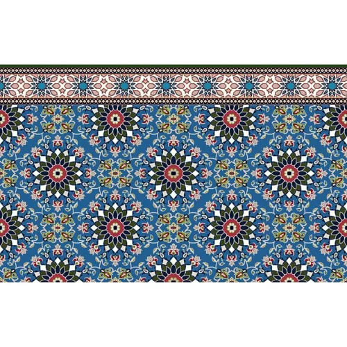 فرش سجاده ای طرح  293   آبی