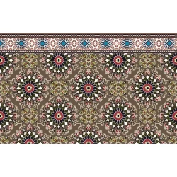 فرش سجاده ای طرح 296  گردویی - بازارفرش - فرش سجاده ای