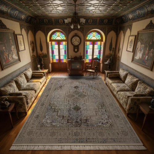 فرش ماشینی 1200 شانه تراکم 3600 گل برجسته طرح 120042 فول رنگ