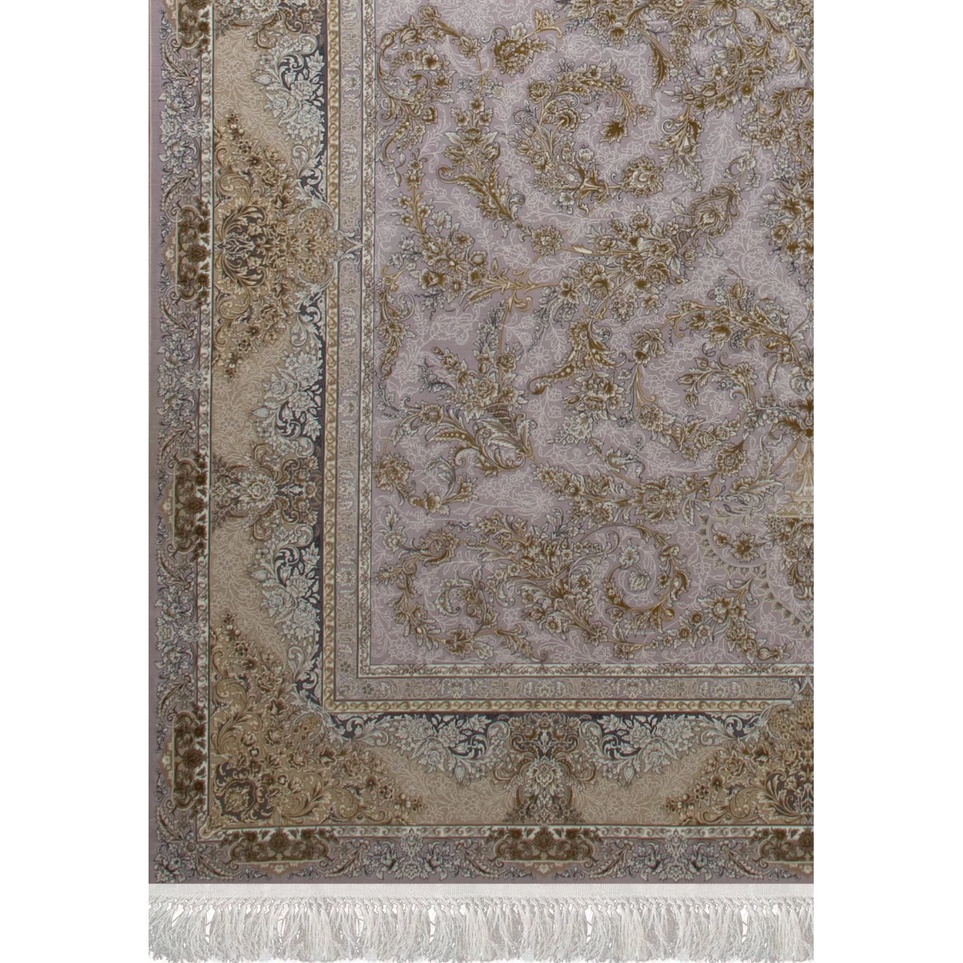 فرش ماشینی ۱۲۰۰ شانه تراکم ۳۶۰۰ گل برجسته طرح آدنا یاسی