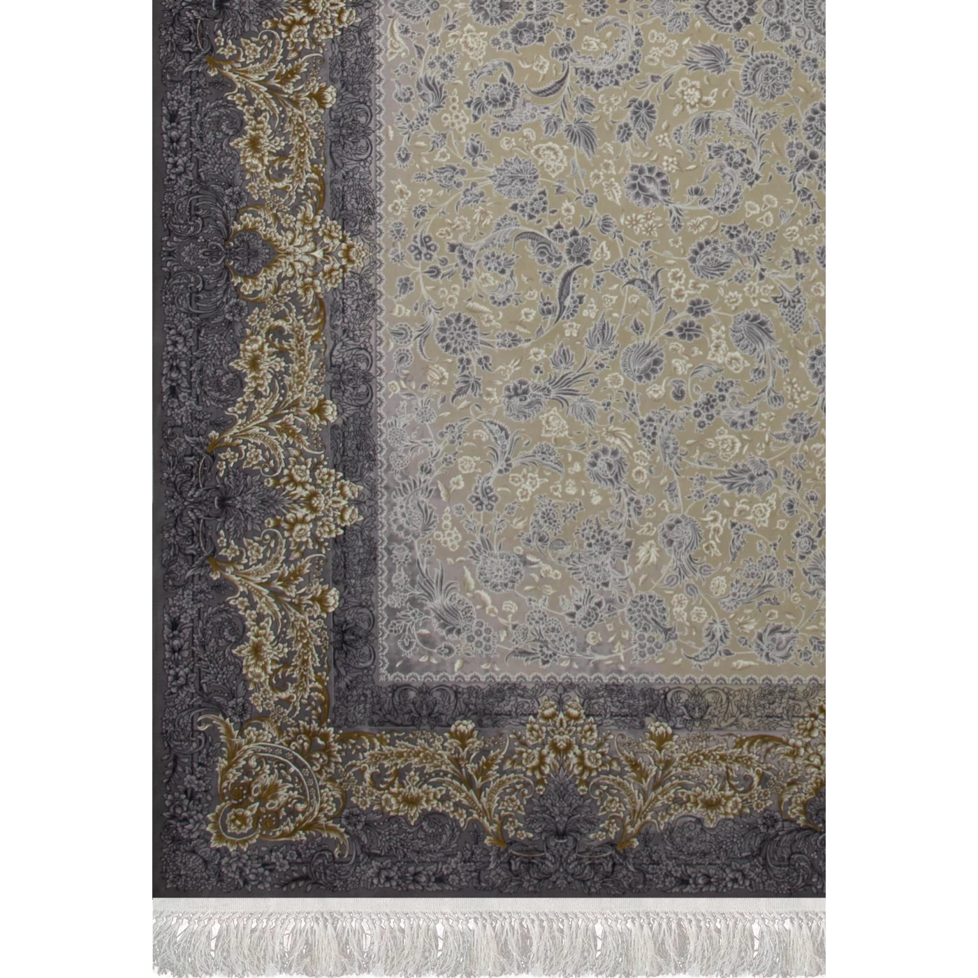 فرش ماشینی 1200 شانه تراکم 3600 طرح افرا دلفینی