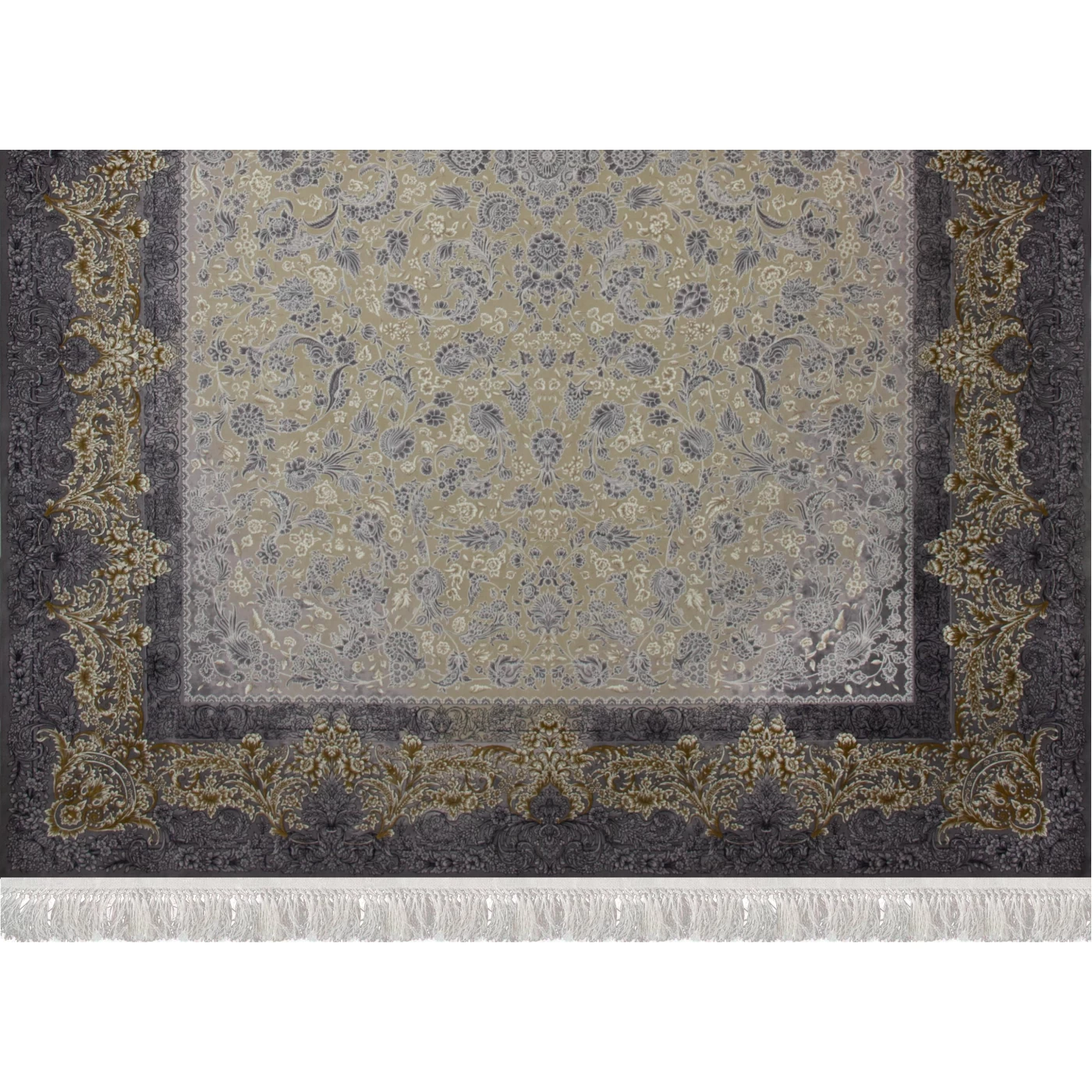 فرش ماشینی 1200 شانه تراکم 3600 طرح افرا دلفینی