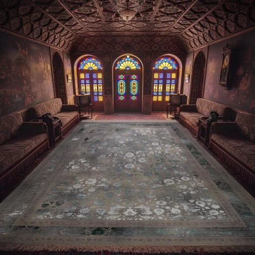 فرش ماشینی ۱۲۰۰ شانه تراکم ۳۶۰۰ گل برجسته طرح هستی صدفی  سبز