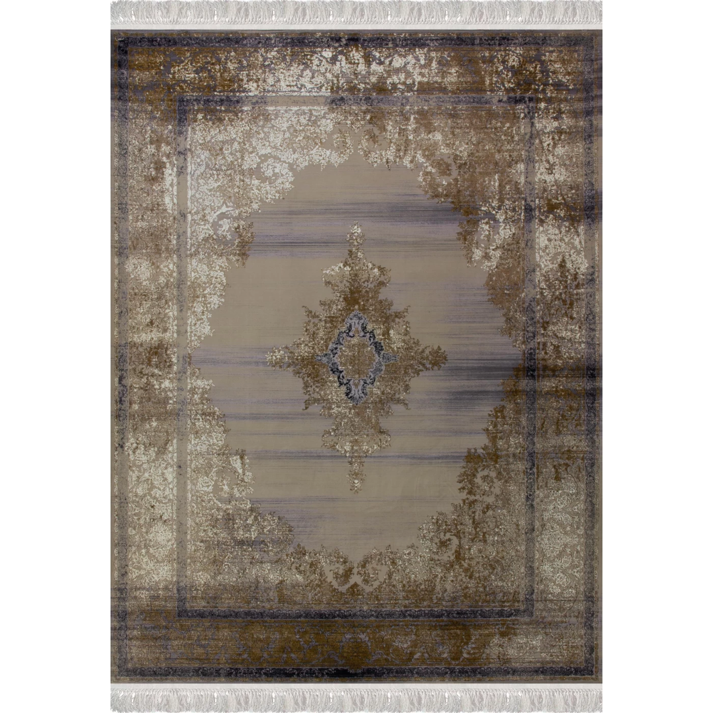 فرش ماشینی ۱۲۰۰ شانه تراکم ۳۶۰۰ گل برجسته طرح هدیه صدفی