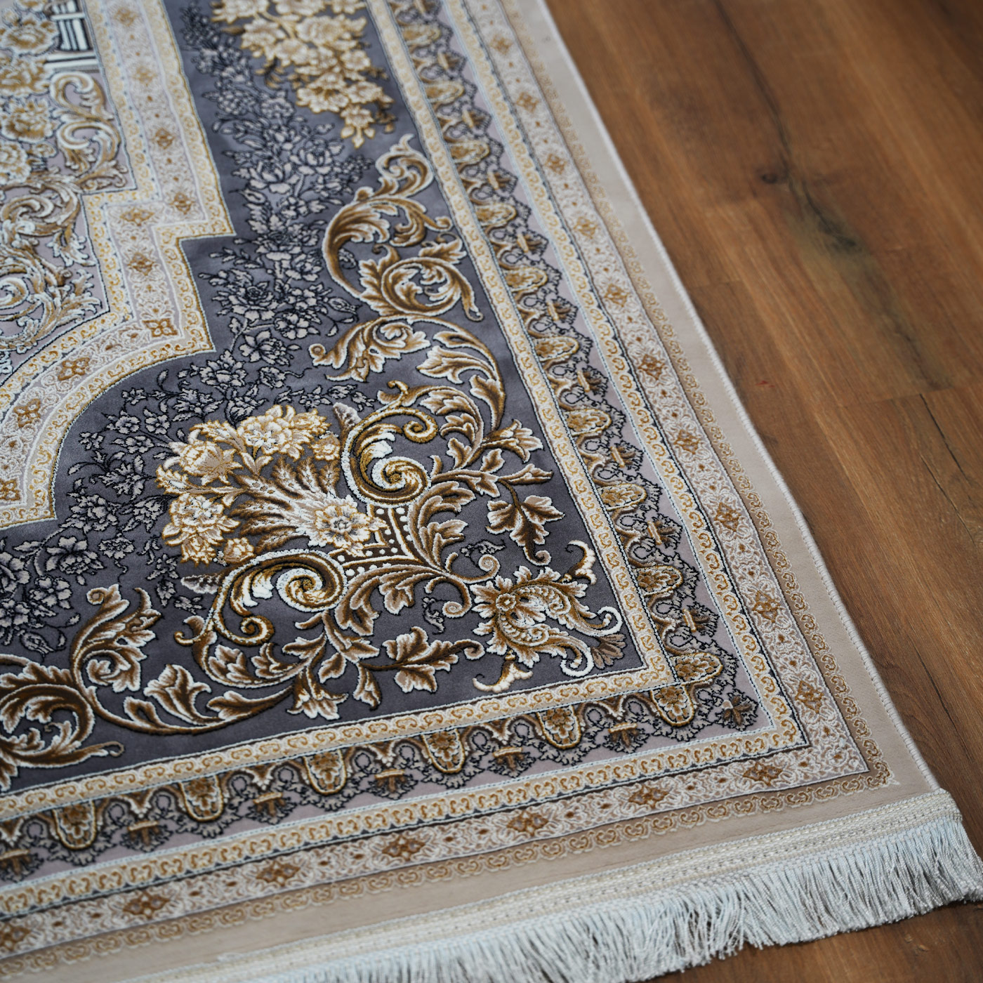 فرش ماشینی 1200 شانه تراکم 3600 طرح مژده صدفی