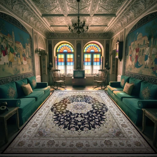 فرش ماشینی ۱۲۰۰ شانه تراکم ۳۶۰۰ گل برجسته طرح نفس سرمه ای