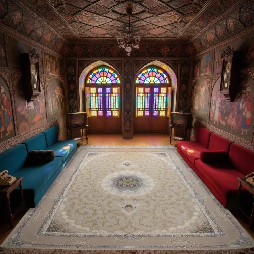 فرش ماشینی ۱۲۰۰ شانه تراکم ۳۶۰۰ گل برجسته طرح نهال صدفی