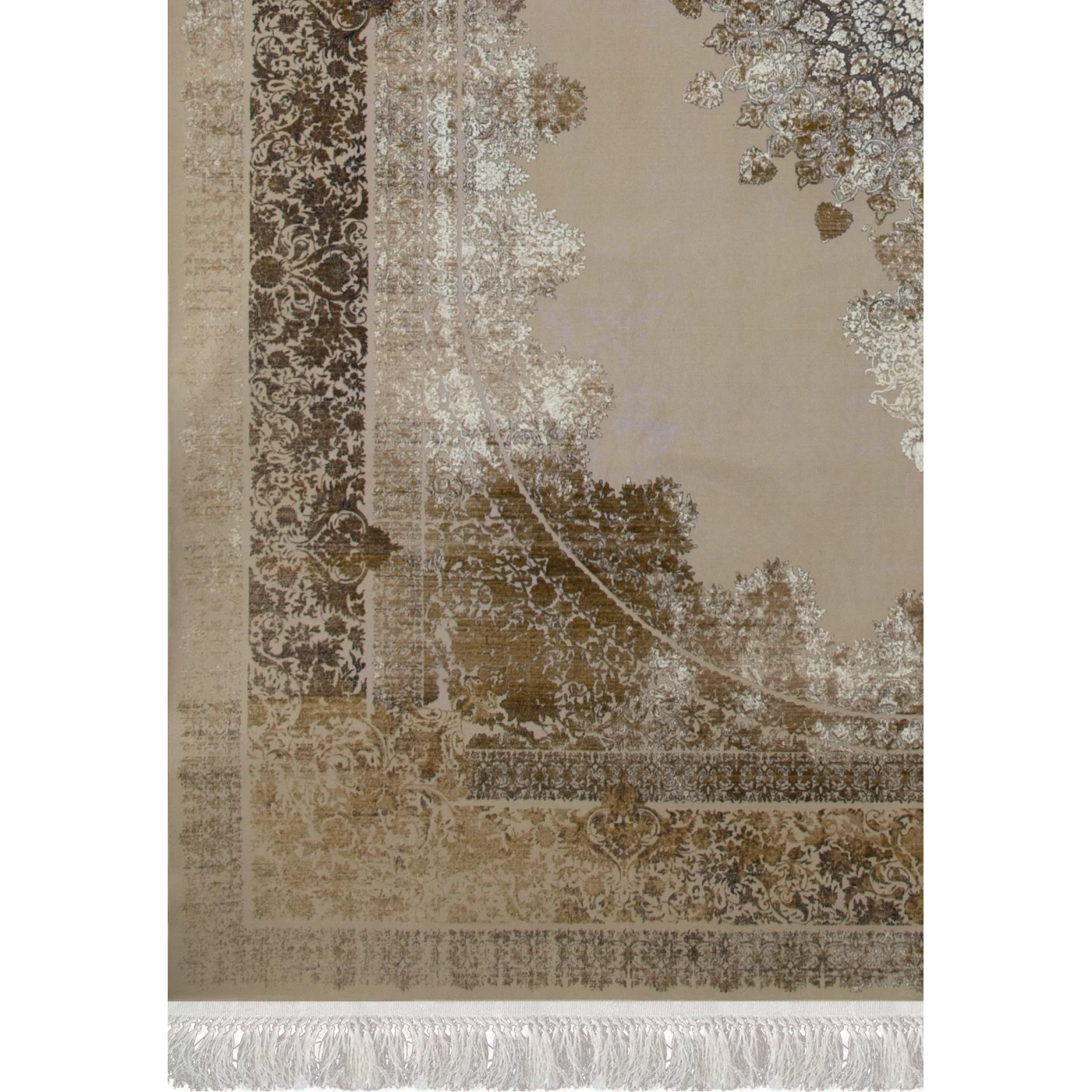 فرش ماشینی ۱۲۰۰ شانه تراکم ۳۶۰۰ گل برجسته طرح نازنین صدفی