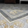 فرش ماشینی 1200 شانه تراکم 3600 گل برجسته طرح نگار فیلی