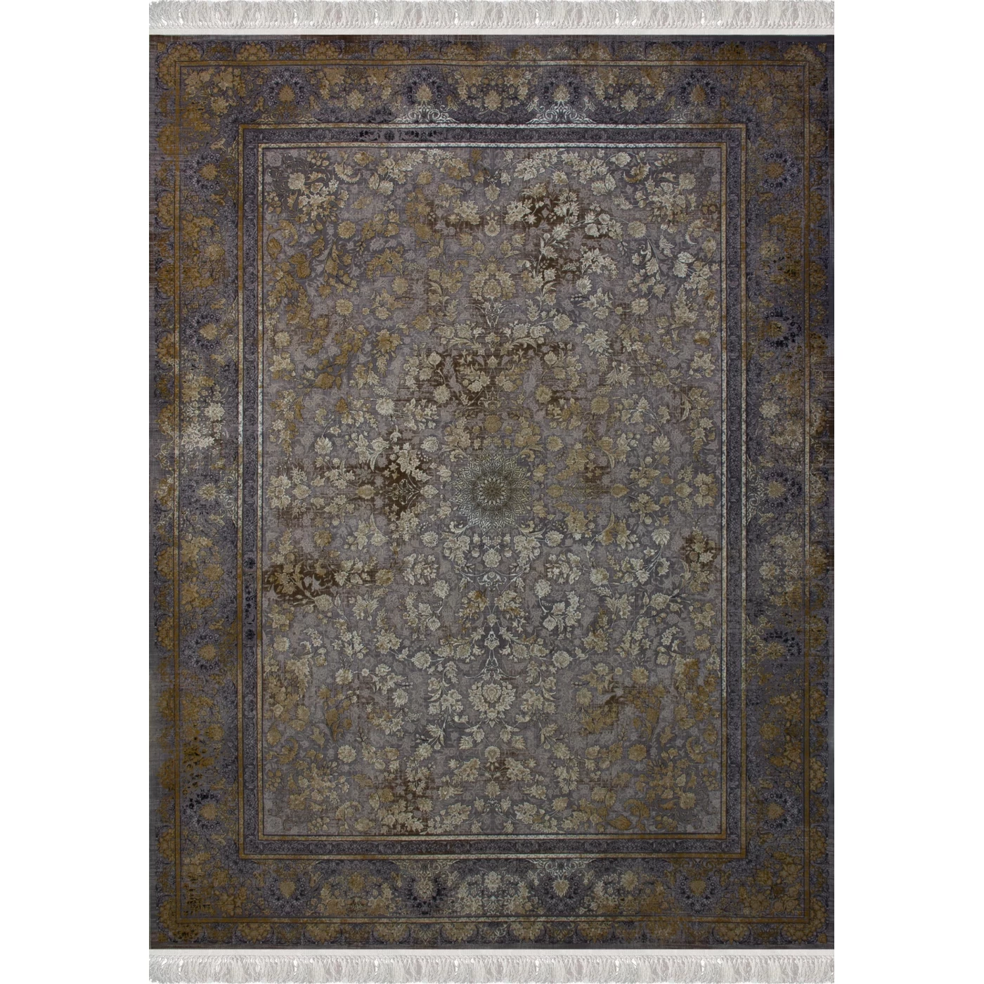  فرش ماشینی ۱۲۰۰ شانه تراکم ۳۶۰۰ گل برجسته طرح سوین دلفینی