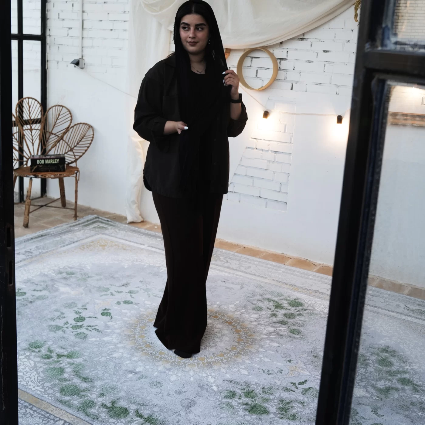 فرش ماشینی 1200 شانه تراکم 3600 گل برجسته طرح سپهر فیلی