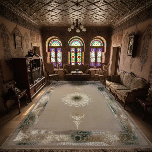 فرش ماشینی ۱۲۰۰ شانه تراکم ۳۶۰۰ گل برجسته طرح ویکتوریا صدفی سبز