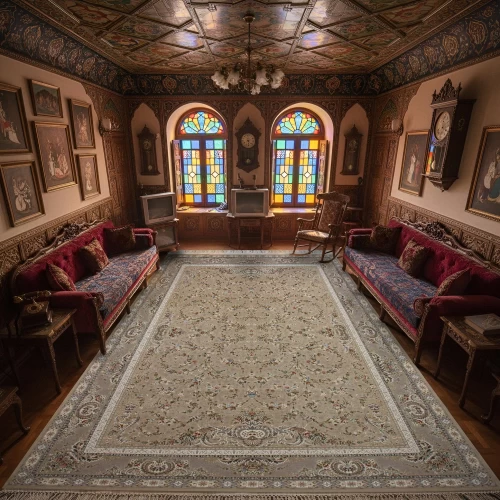 فرش ماشینی 1500 شانه تراکم 4500 برجسته طرح دیار بژ