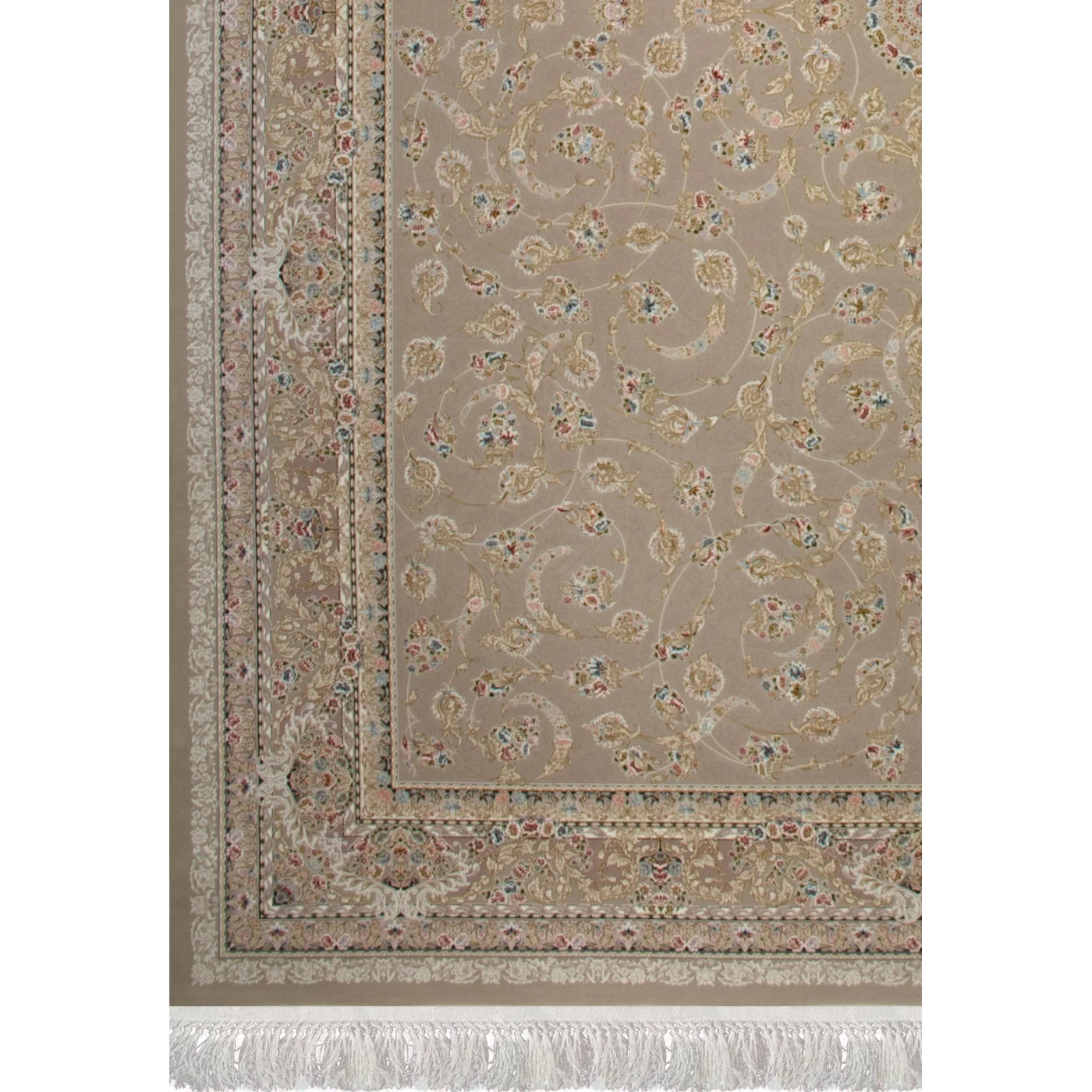 فرش ماشینی 1500 شانه تراکم 4500 برجسته طرح لیدا صدفی