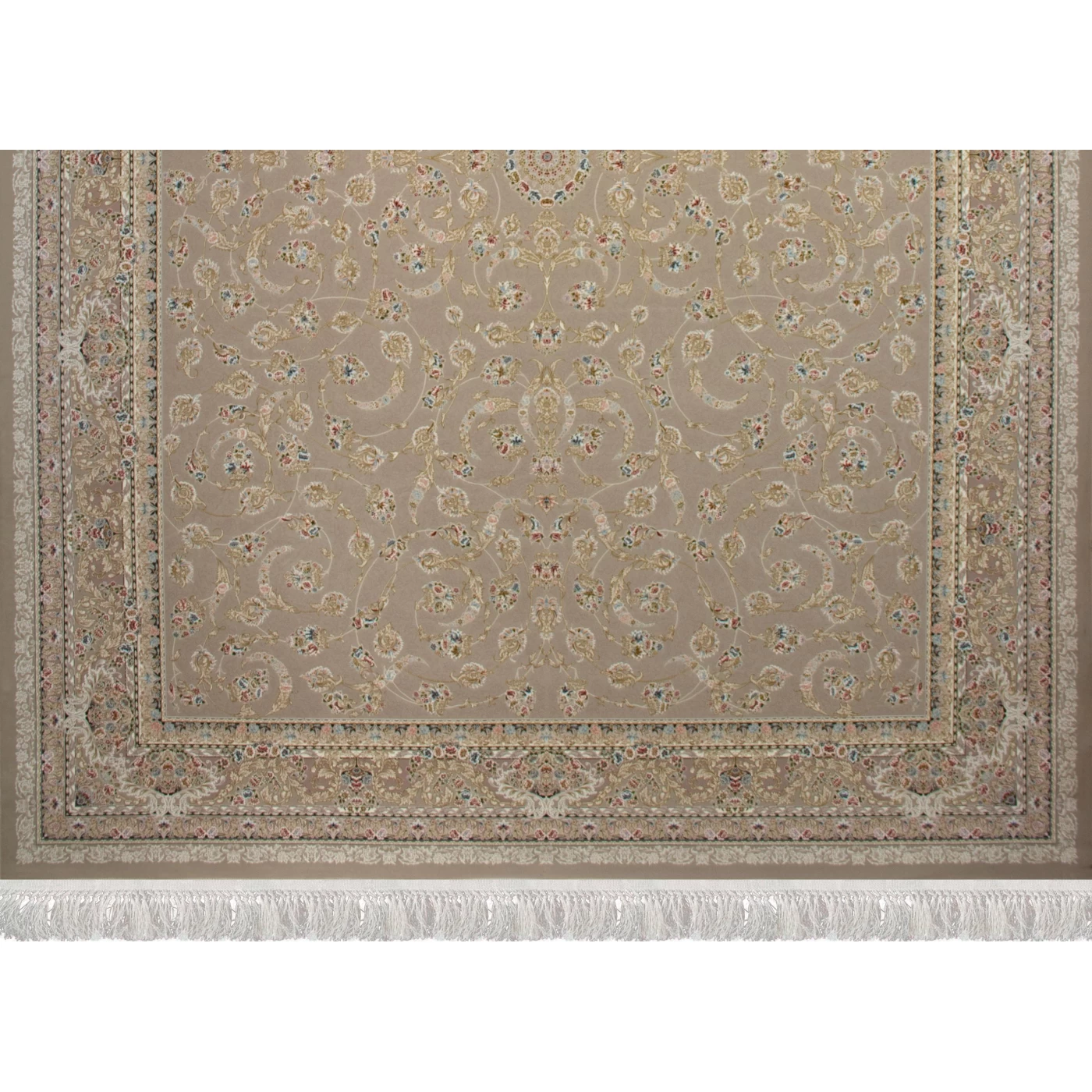 فرش ماشینی 1500 شانه تراکم 4500 برجسته طرح لیدا صدفی