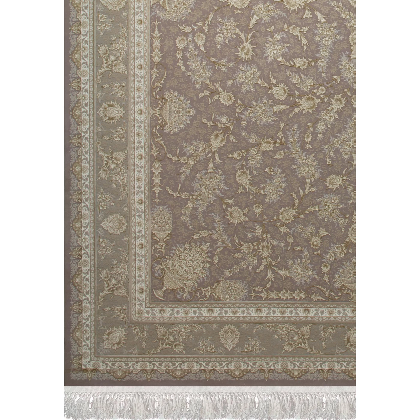 فرش ماشینی 1500 شانه تراکم 4500 برجسته طرح روژان یاسی