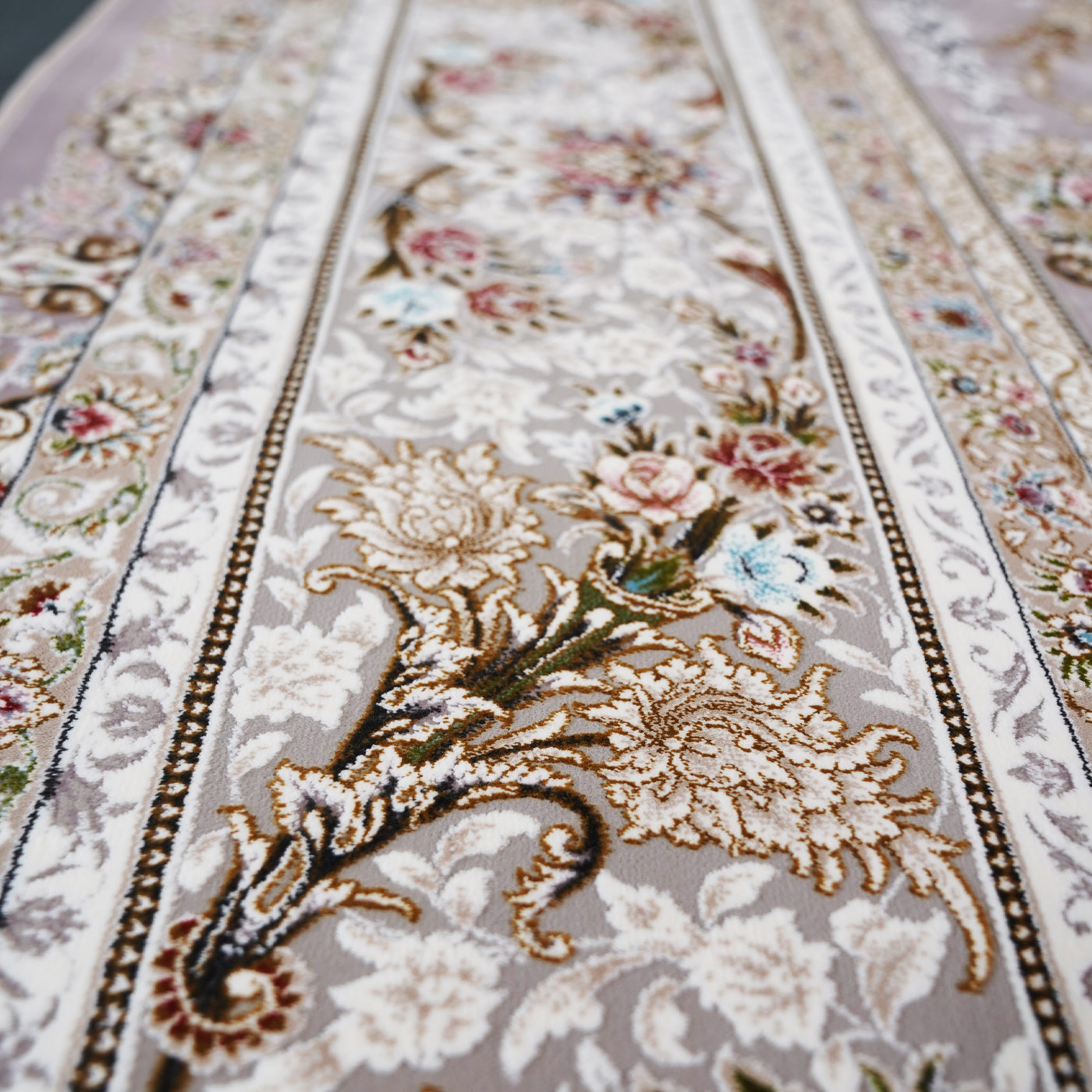 فرش ماشینی 1500 شانه تراکم 4500 برجسته طرح شروین یاسی