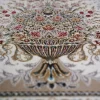 فرش ماشینی 1500 شانه تراکم 4500 برجسته طرح سیران یاسی