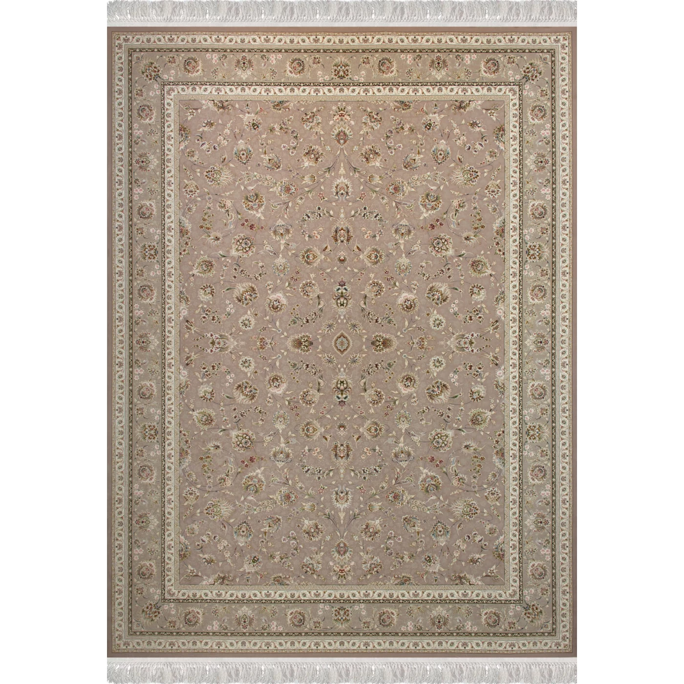 فرش ماشینی 1500 شانه تراکم 4500 برجسته طرح سیران یاسی