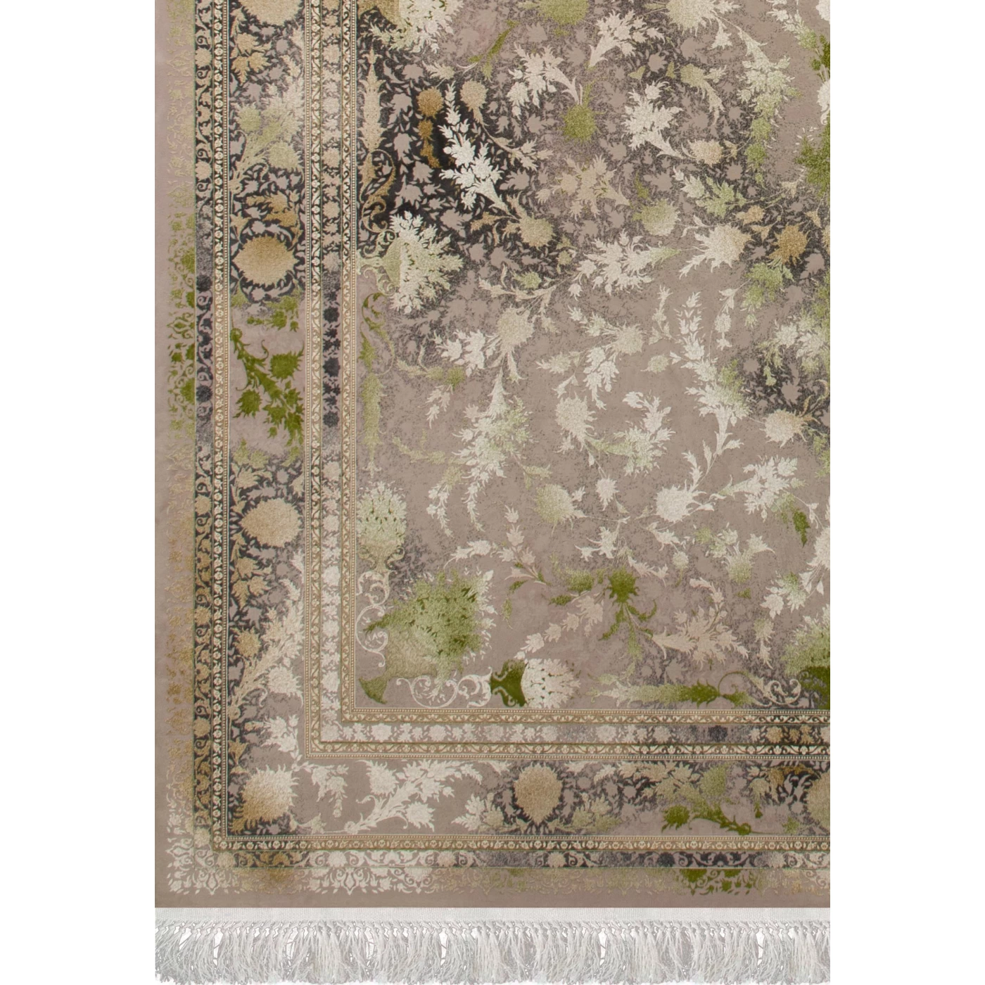 فرش ماشینی 1500 شانه تراکم 4500 برجسته طرح سولان یاسی