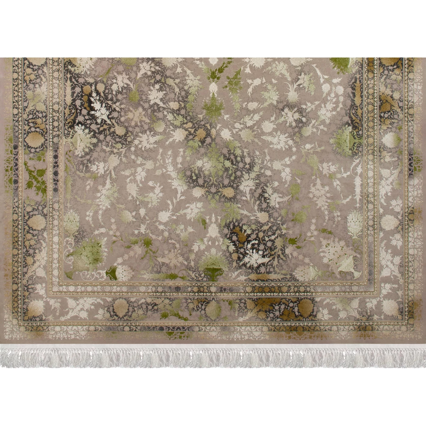 فرش ماشینی 1500 شانه تراکم 4500 برجسته طرح سولان یاسی