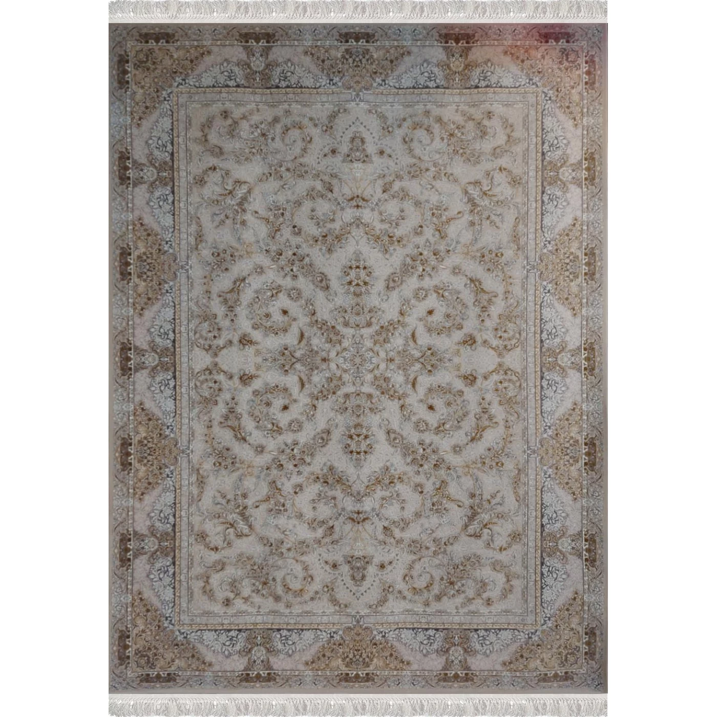  فرش ماشینی ۷۰۰ شانه تراکم ۲۵۵۰ طرح آنا صدفی